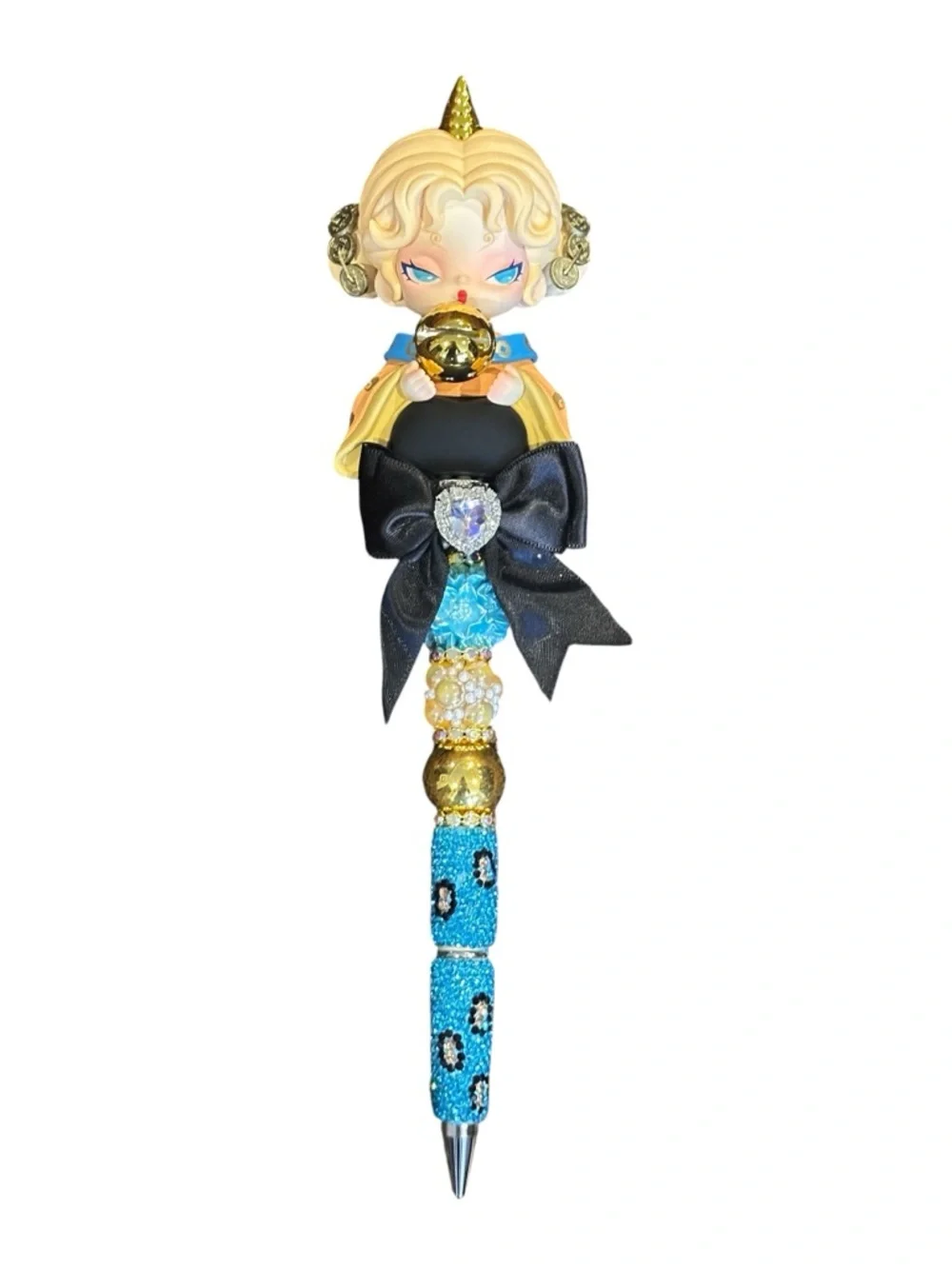 Gorgeous Hand Crafted Pen with an Authentic  DoDo Sugar Nami as the Focal
